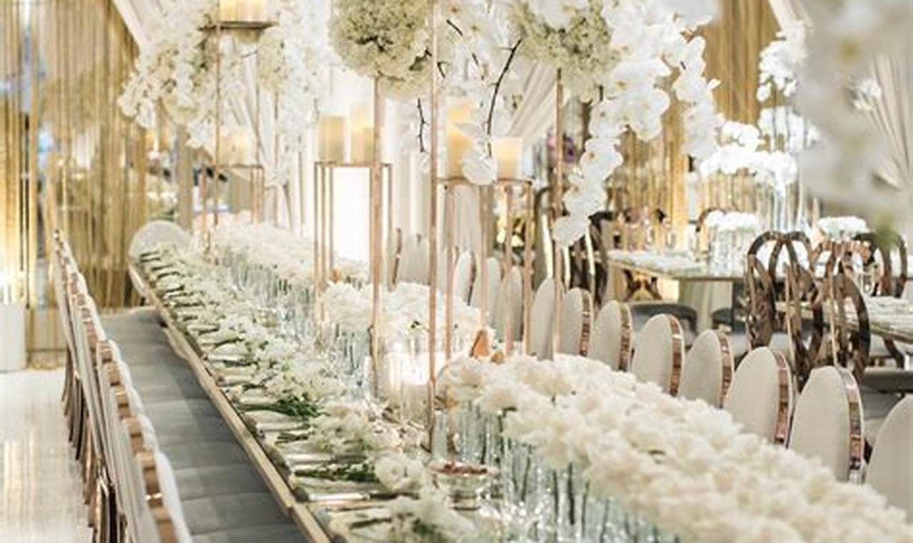 White Wedding Dazzle: Ideas for an Enchanting Celebration