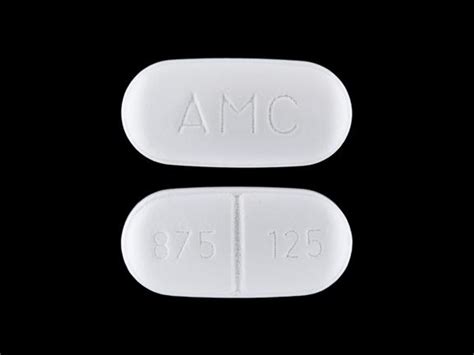 white amoxicillin pill