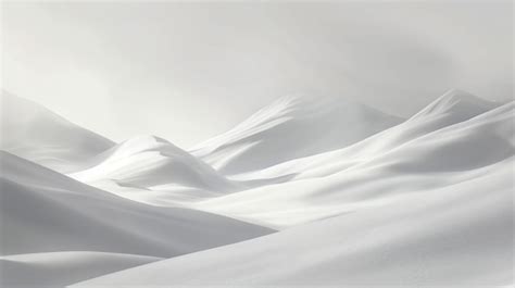 White Background Landscape Plain