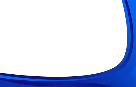 White Background With Blue Border