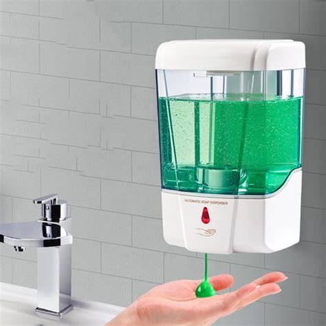 white bathroom soap dispenser set