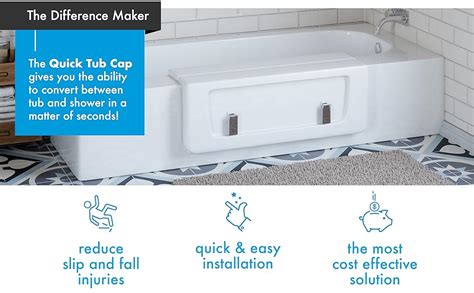 White Bathtub Insert