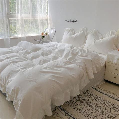 White Bed Aesthetic
