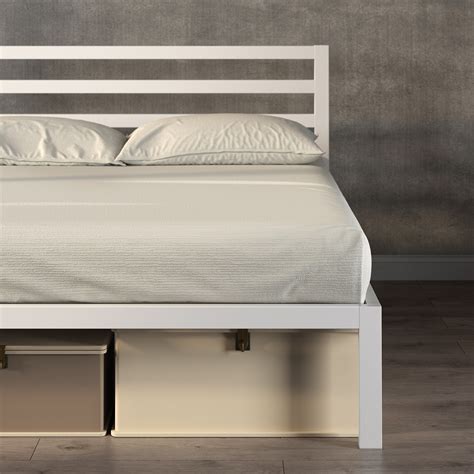 White Bed Base Double