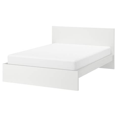 Ikea MALM Bed Frame Low Standard Double Bed White in Crouch End