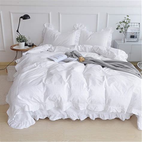 White Bed Sheets Super King