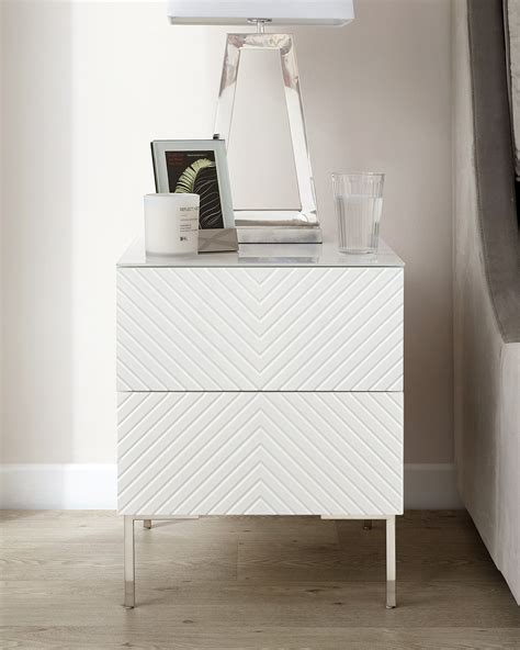 White Bedside Tables Pinterest