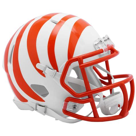 white bengals replica helmet