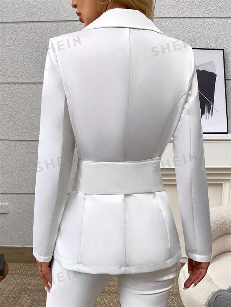 White Blazer Shein