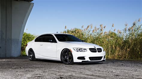white bmw 335i e92 4k ultra hd wallpaper » High quality walls