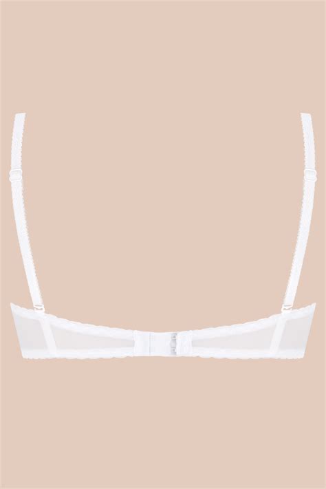 White Bra With Removable Straps