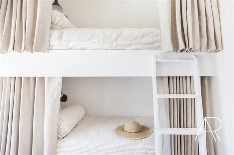 White Bunk Bed Curtains