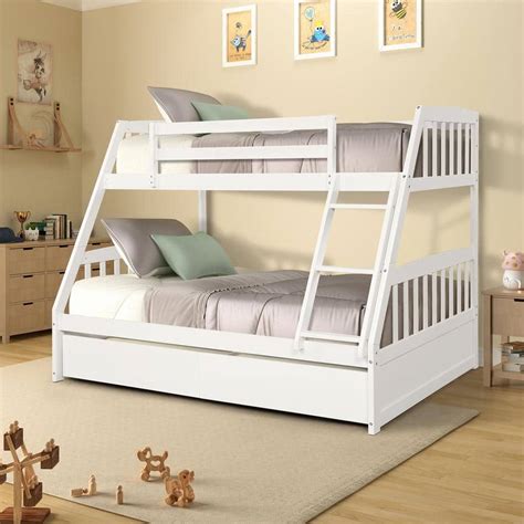 White Bunk Beds With Storage
