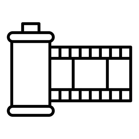 White Camera Roll Icon