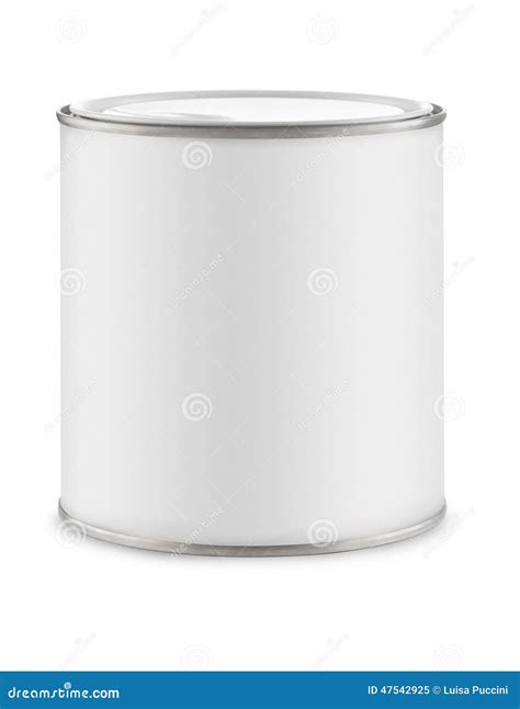 White Can Of Paint