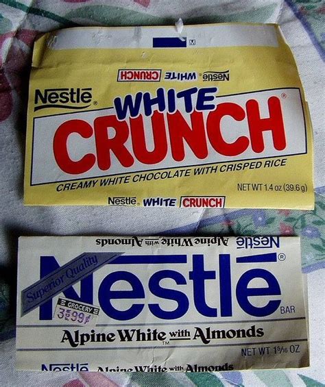 white candy bars