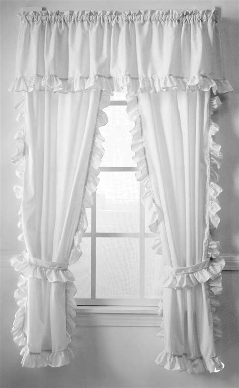 White Cape Cod Curtains