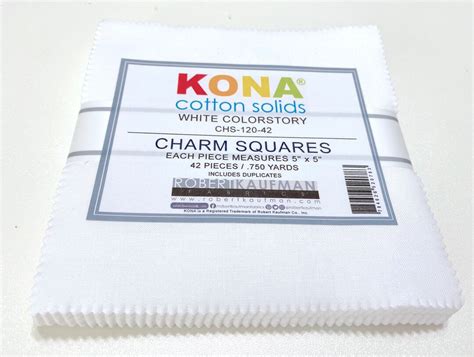 White Charm Squares