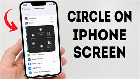 White Circle On My Iphone Screen