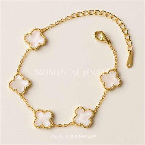 White Clover Bracelet