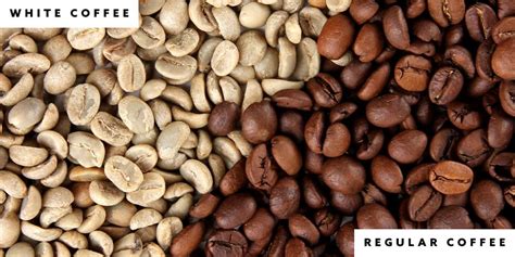 White Coffee Espresso Beans