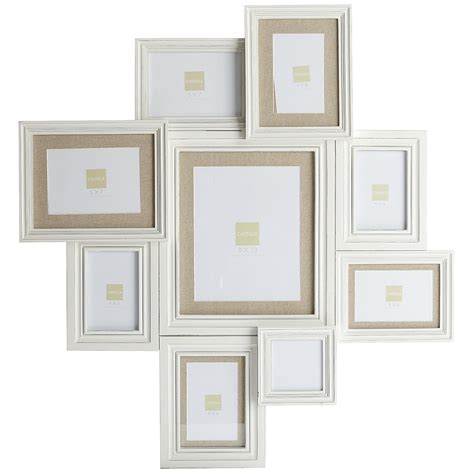 White Collage Wall Frame