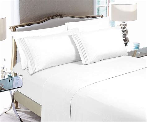 White Color Bed Sheet