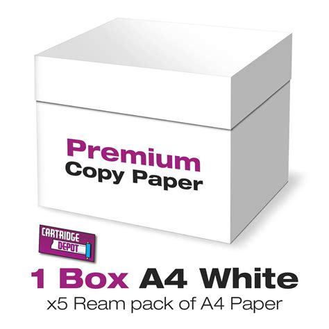 White Copy Paper Box