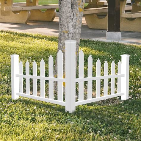 White Corner Fence