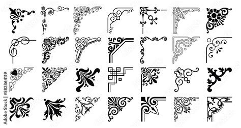 White Corner Picture Frames