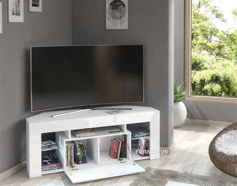 White Corner Tv Stand Next