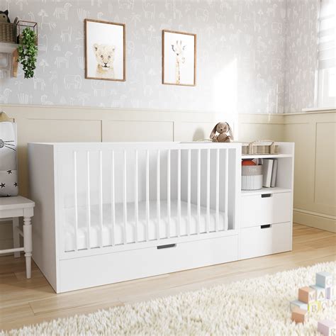 White Cot Bed Frame