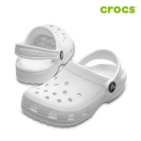 white crocs for kids size 5