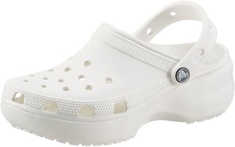 white crocs women size 9