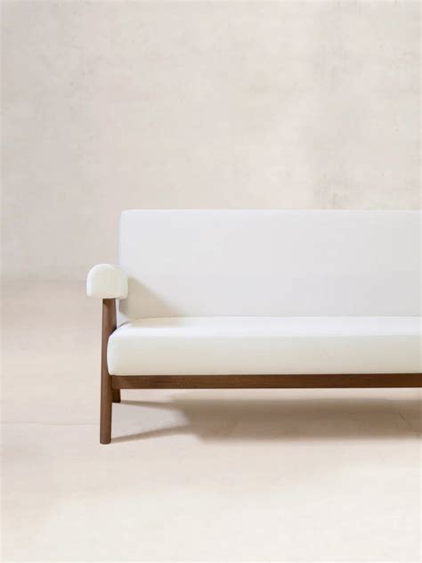 White Cushion Sofa