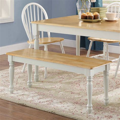 Beautifully Crafted White Dining Table with Bench - Perfect for Stylish and Comfortable Meals