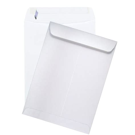 white envelopes 6 1/2 x 9 1/2