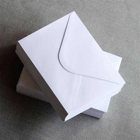 White Envelopes For Wedding Invitations