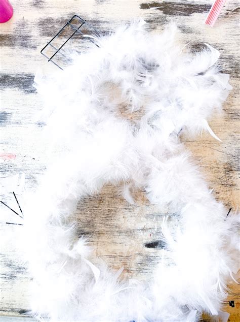 White Feather Boa Dollar Tree
