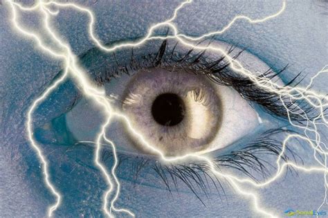 White Flashing Light When Eyes Closed