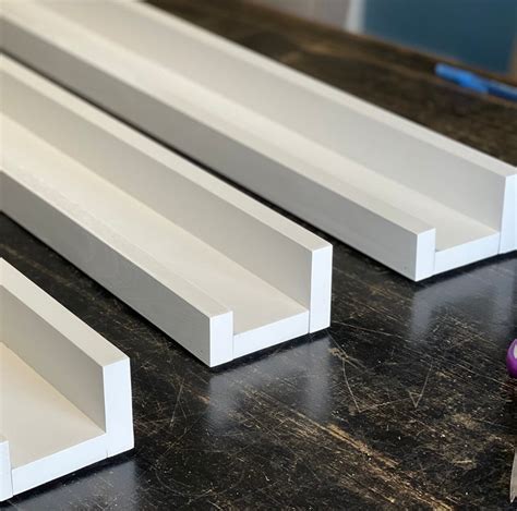 White Floating Ledge Shelf
