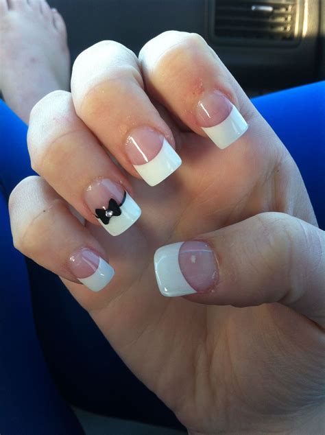 white french nail designs