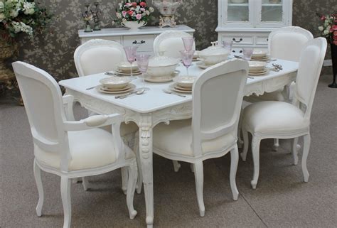 White French Provincial Table