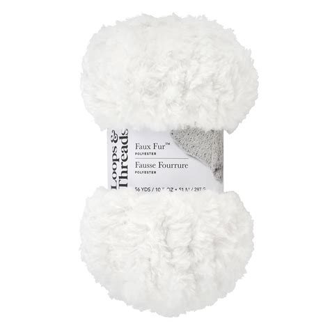 White Fur Yarn