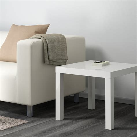 White Gloss Side Tables Ikea