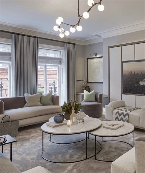 white gold and grey living room