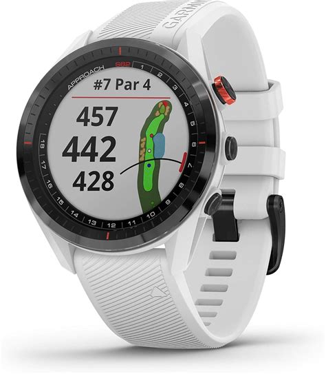 white gps watch