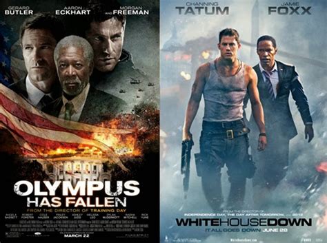 white house down vs olympus has fallen