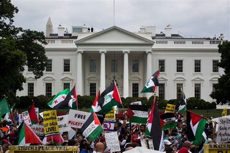 white house palestine protest