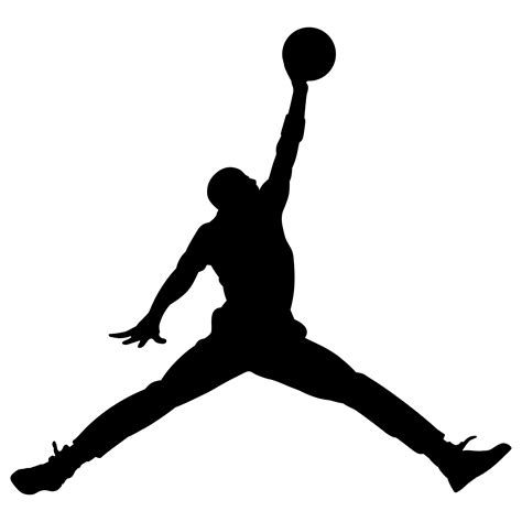 white jumpman logo